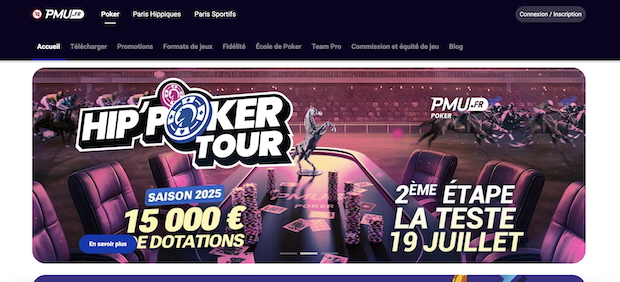 PMU Poker est l'un des rares sites à vous offrir un contrat pro