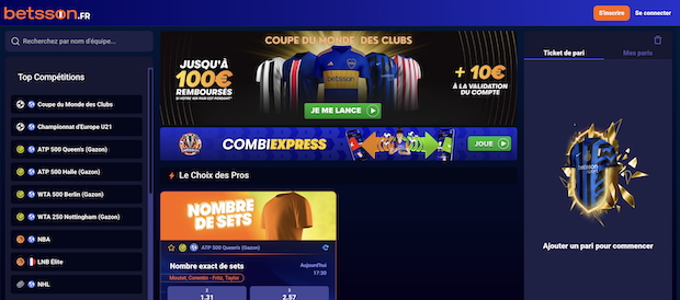 Betsson propose l'un des meilleurs bonus sans dépôt à l'heure actuelle