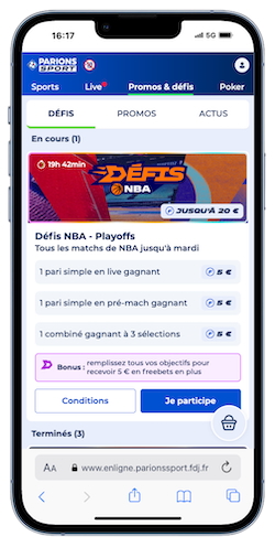 Défis Parions Sport