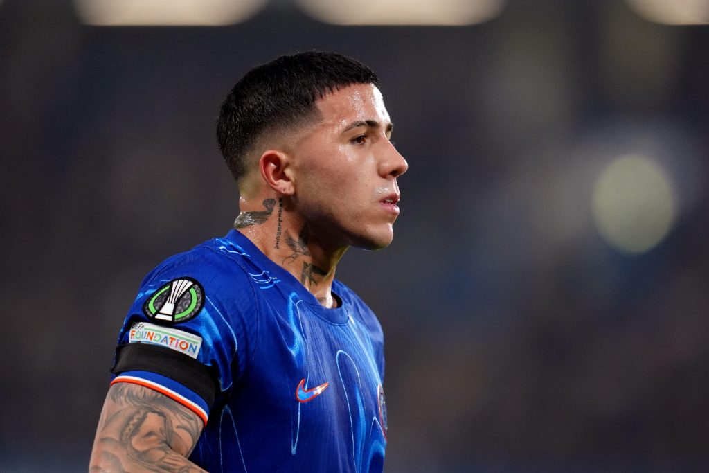 File photo dated 07-11-2024 of Enzo Fernandez. Anti-discrimination campaigners have still had no update on a racism case involving Chelsea midfielder Enzo Fernandez, four months on from making the request and almost 10 months after the incident. Issue dat