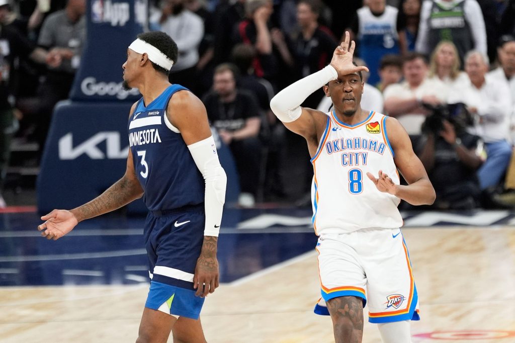 Utilisez le code promo 1xBet pour parier sur le match 5 entre le Thunder et les Wolves