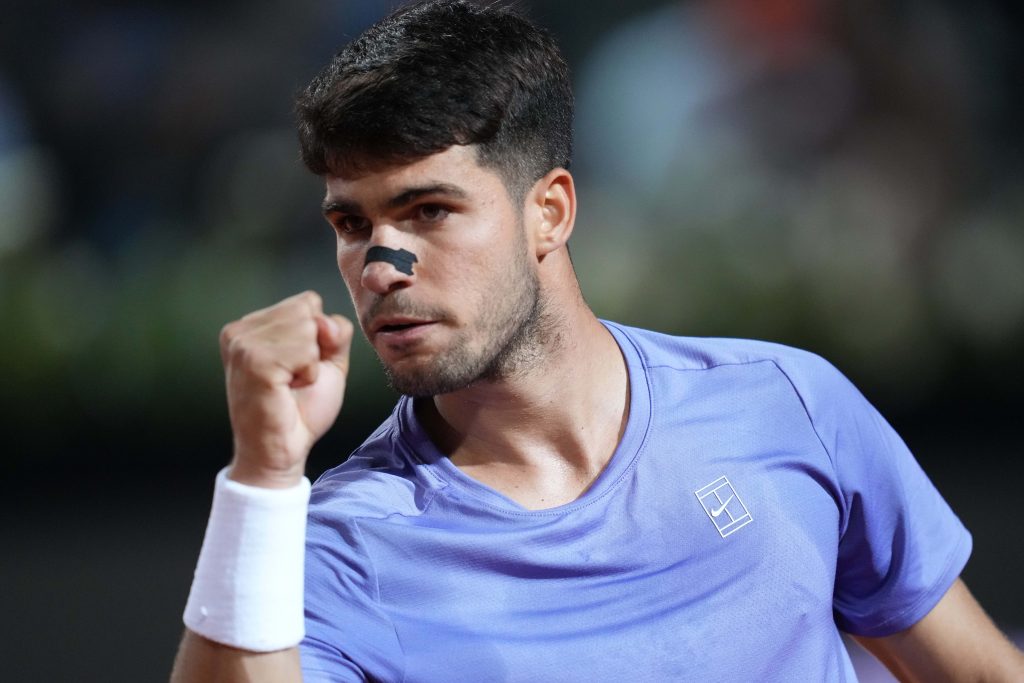 Carlos Alcaraz au tournoi ATP Master 1000