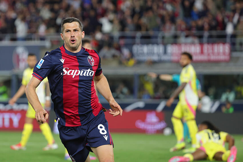 Bologna FC Vs Juventus FC in Bologna, Italy – 04 May 2025