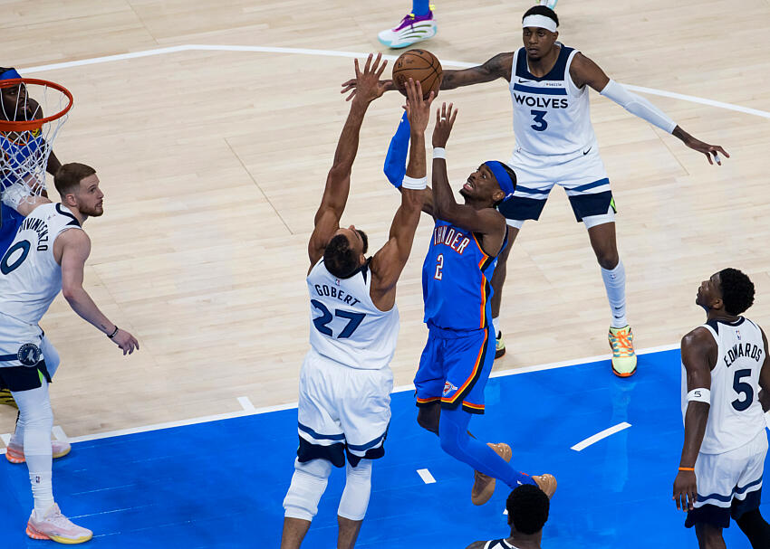 NBA : comment Rudy Gobert et Minnesota assistent, impuissants, au show Gilgeous-Alexander