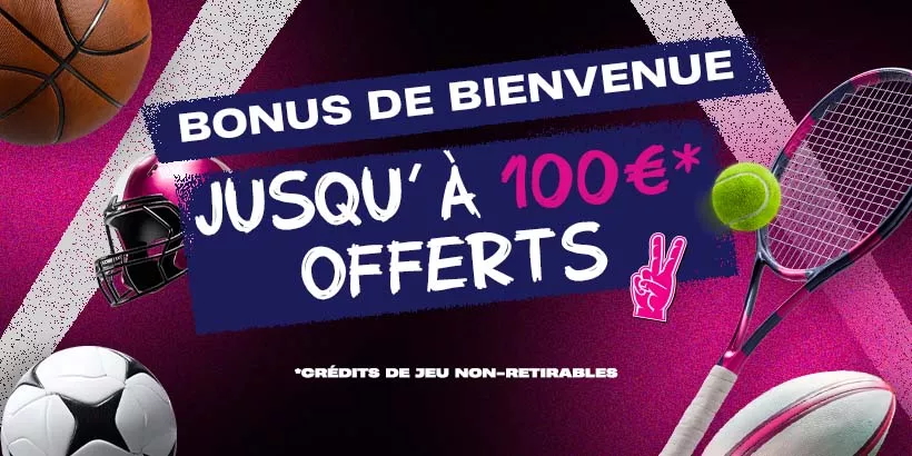 Gagnez jusqu'à 100 € de bonus avec l'appli Vbet