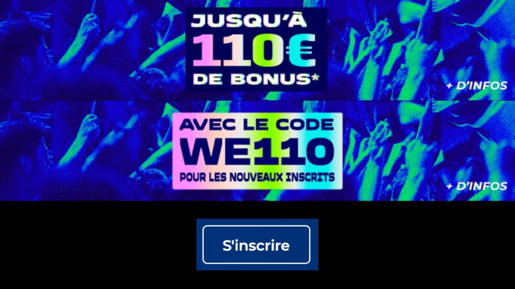 Bonus nouveau joueur Parions Sport