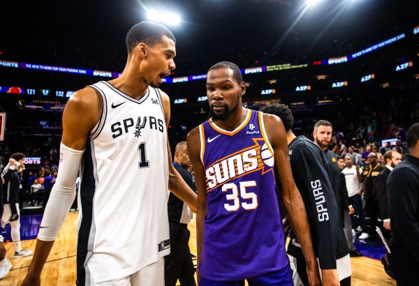 NBA : Kevin Durant clame son envie de rejoindre Wembanyama