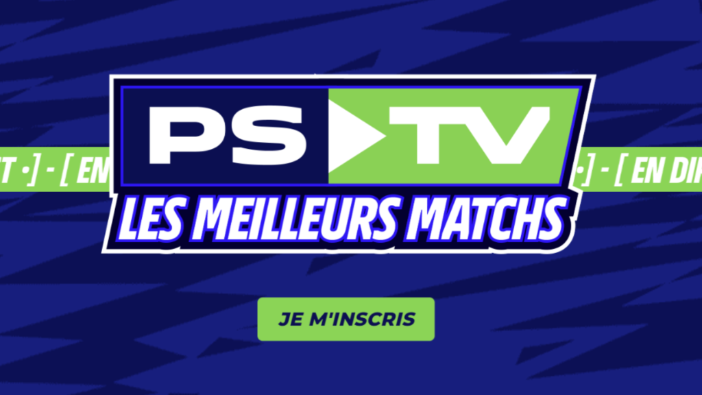 Avec le Streaming PSTV de Parions Sport, regardez tous vos matchs en direct.