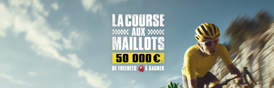 50 000 € à partager avec la Course aux Maillots sur Winamax