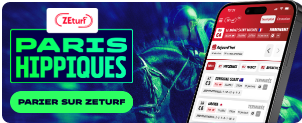 Placer un pari hippique sur Parions Sport en partenariat avec Zeturf