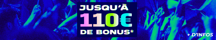 Bonus 110€ Parions Sport