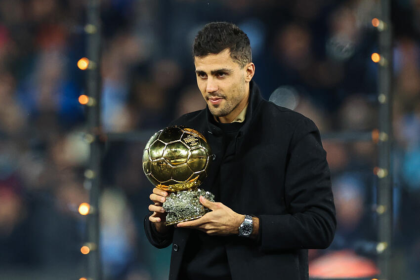 Rodri, dernier vainqueur du Ballon d'Or - Icon Sport