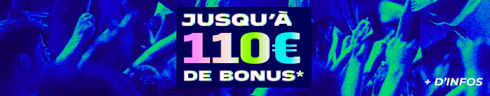 Jusqu'à 110 € de bonus avec le code promo Parions Sport
