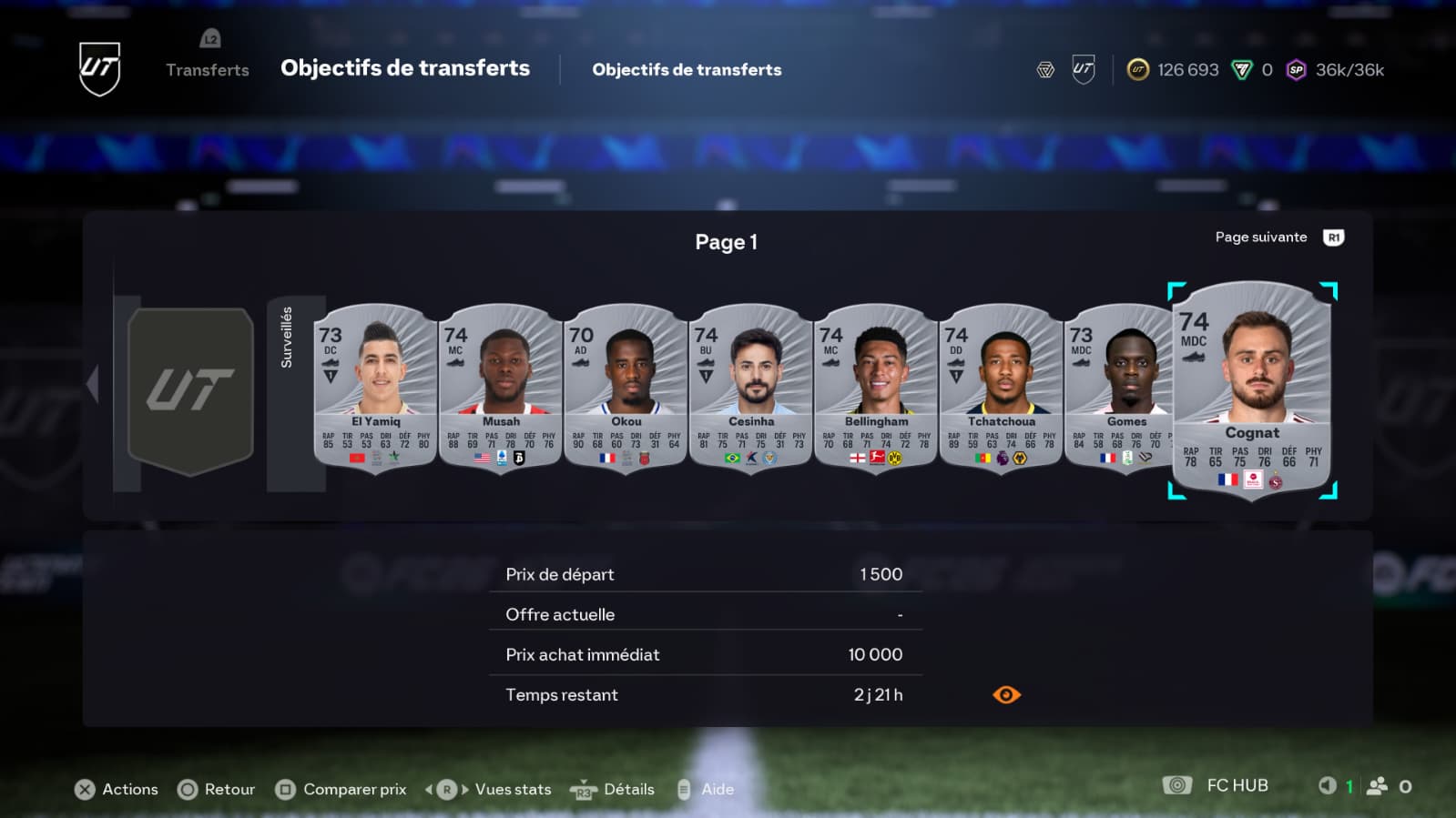 FC 26 : les 11 meilleures cartes argent sur Ultimate Team