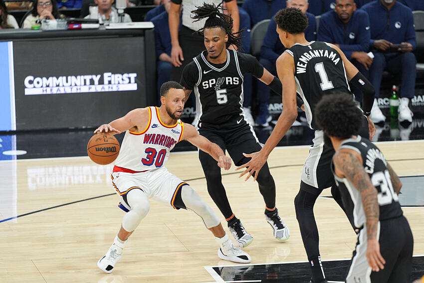 NBA : Stephon Castle avec Stephen Curry, les Spurs de Wembanyama font-ils fausse route ?
