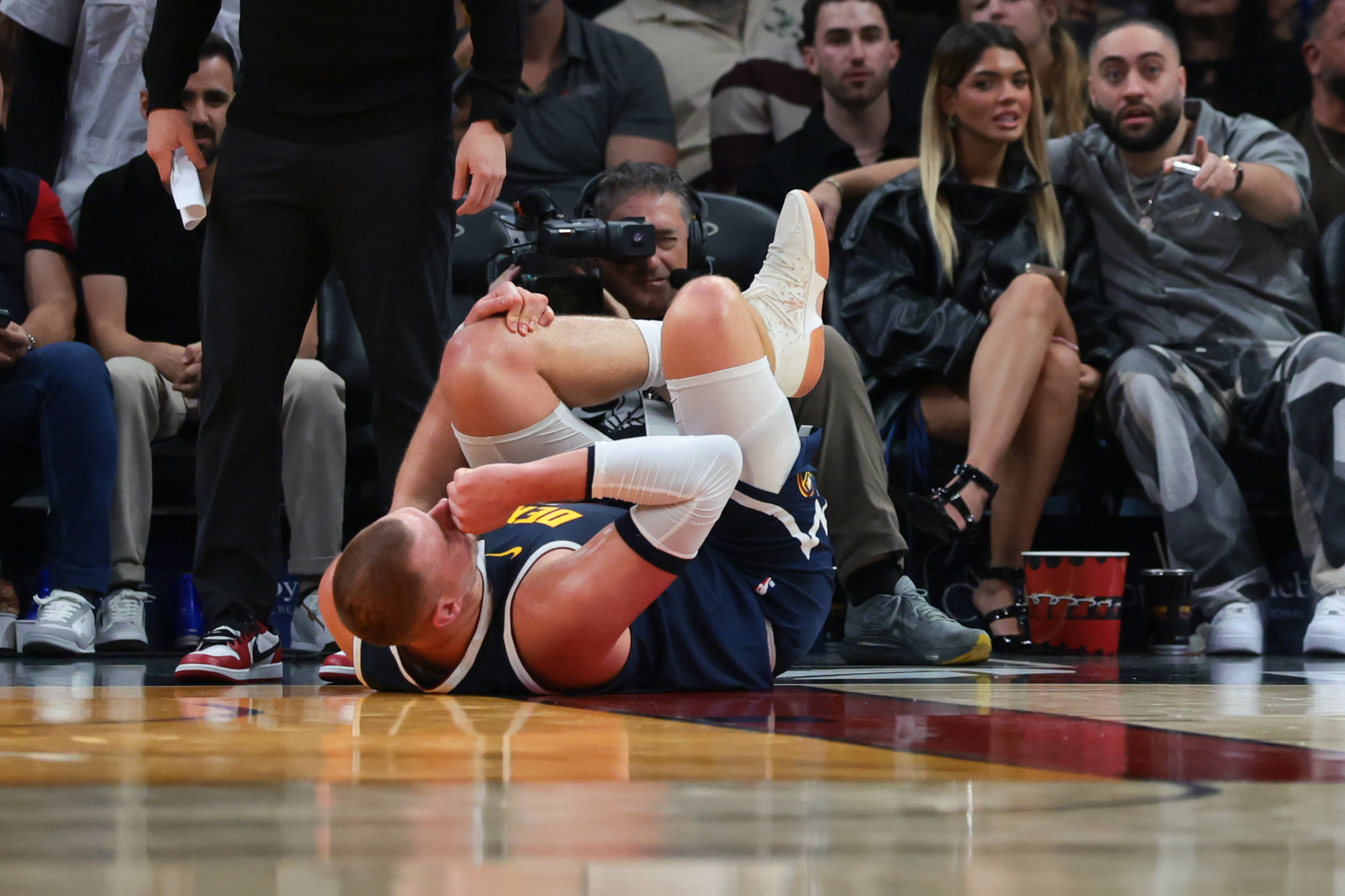 NBA : Nikola Jokic touché, Denver retient son souffle