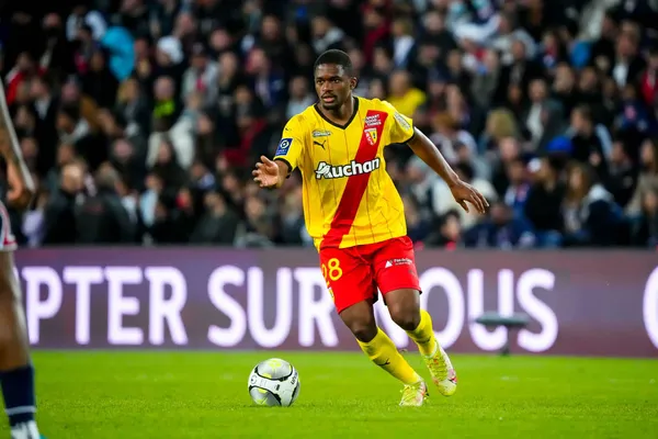Cheick Doucouré, ancien joueur du RC Lens, pourrait rejoindre Liverpool contre 90 millions d'euros cet été (iconsport)