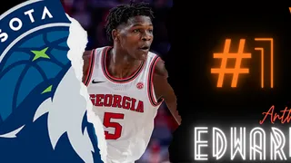 Draft NBA : Anthony Edwards sélectionné en première position par les Timberwolves