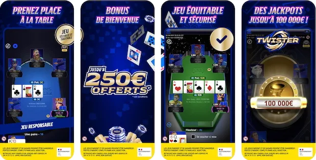 Découvrez notre analyse de l'application mobile poker de Parions Sport
