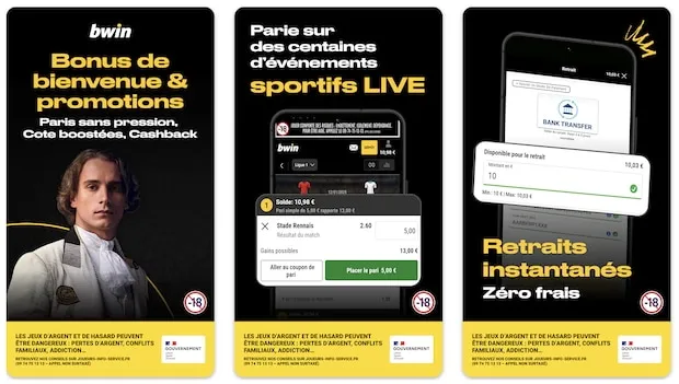 Mobile app Bwin