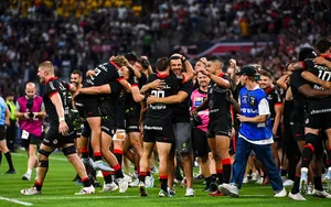 Top 14 : La grosse émotion des joueurs du Stade toulousain après leur 23e sacre