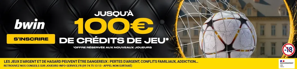 Bonus de bienvenue Bwin