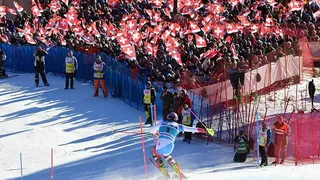 Daniel Yule gagne le slalom d’Adelboden