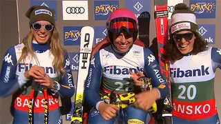 Elena Curtoni ouvre son compteur à Bansko