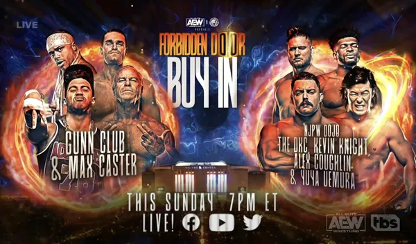 Gunn Club & Max Caster vs NJPW Dojo