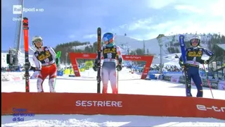 La surprise Clara Direz gagne le géant parallèle de Sestrière