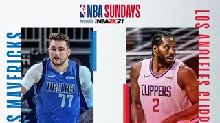 NBA Sundays : Dallas Mavericks @ LA Clippers