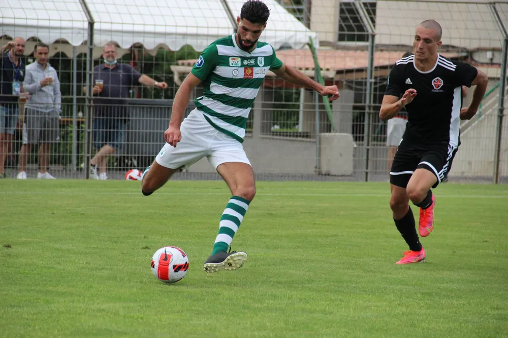 Hakkar, ici face à Bastia-Borgo
