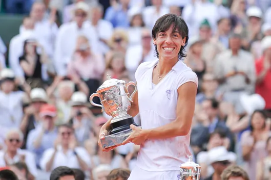 Francesca Sciavone à Roland-Garros en 2010