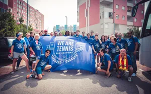 Au coeur de la We Are Tennis Fan Academy avant la finale de Coupe Davis !
