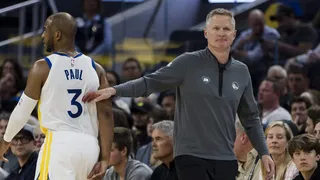 NBA : Steve Kerr sème le doute sur l’avenir de Klay Thompson et Chris Paul