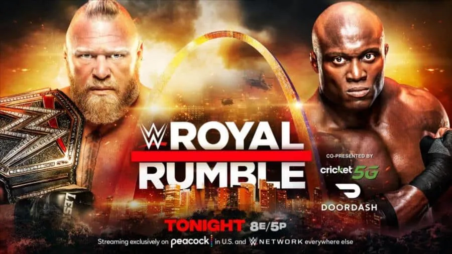 Brock Lesnar vs Bobby Lashley Royal Rumble