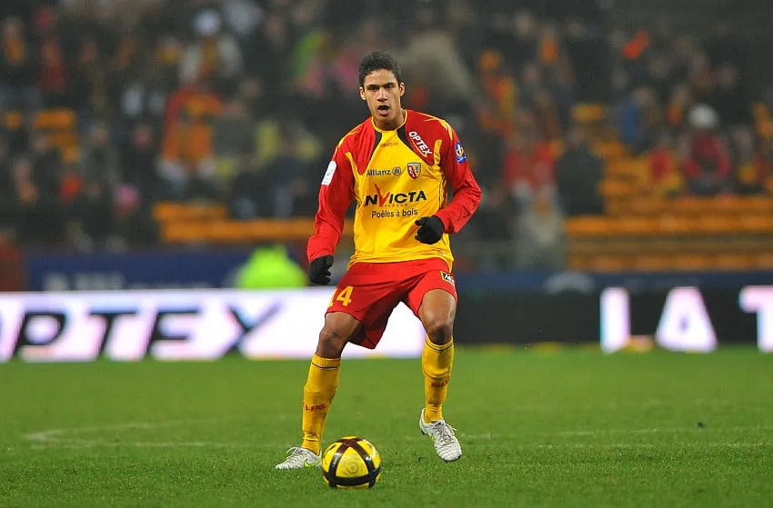 Raphaël Varane avec le RC Lens - Photo by Icon Sport