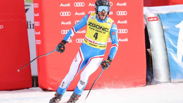 Ski alpin : Victoire historique pour un Français sur la descente de Bormio