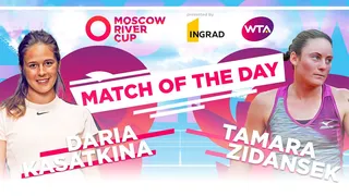 WTA Moscow River Cup : Zidansek crée la surprise en stoppant Kasatkina