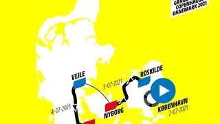 Les 3 premières étapes du Tour de France 2021 à travers le Danemark