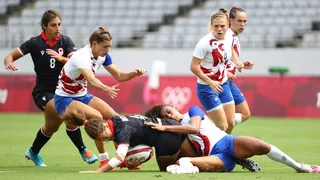 JO – Rugby à 7 (F) : la France domine le Canada et file en quarts de finale