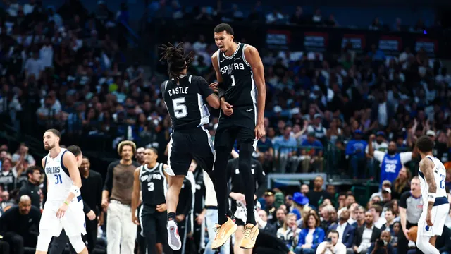 NBA : Wembanyama et Castle signent un exploit jamais vu à San Antonio !