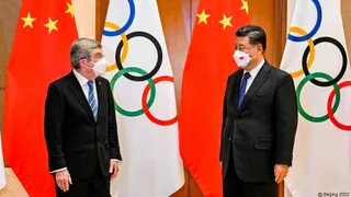 Xi Jinping remercie Bach et le CIO pour leur soutien à l’organisation des Jeux olympiques d’hiver
