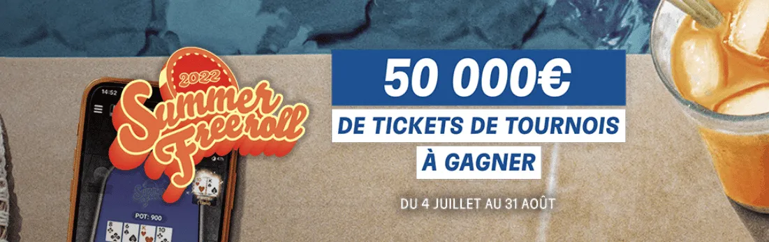 summer freeroll poker