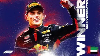 F1 – GP d’Abou Dabi – Verstappen, Emir de Yas Marina