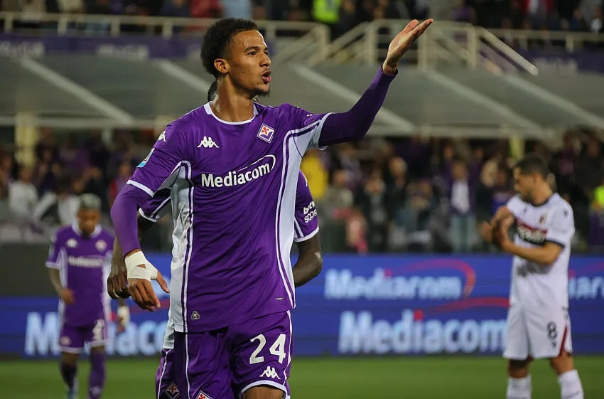 Amir Richardson sous les couleurs de la Fiorentina - Icon Sport