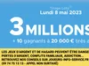 Loto du lundi 8 mai 2023 : heure du tirage, gains et pronostic