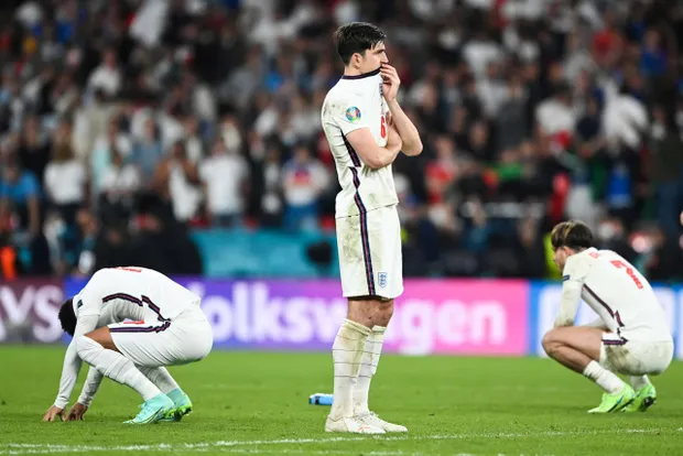 L'Angleterre après sa défaite en finale de l'Euro 2021 face à l'Italie