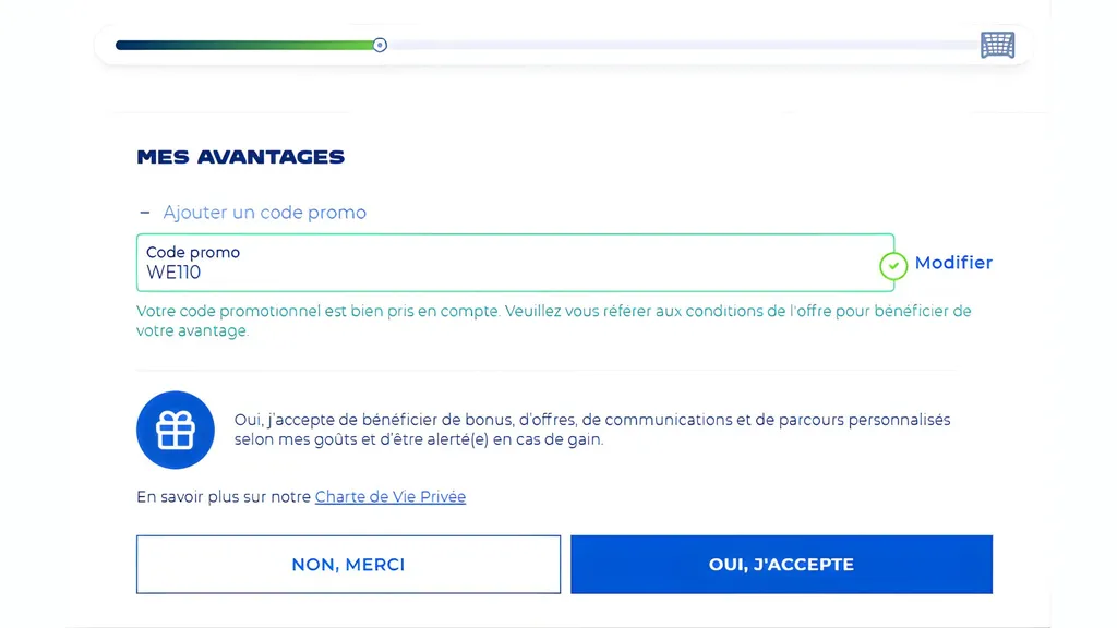 Inscrivez gratuitement Parions Sport et bénéficier d'un bonus jusqu'à 460€ avec le code promo