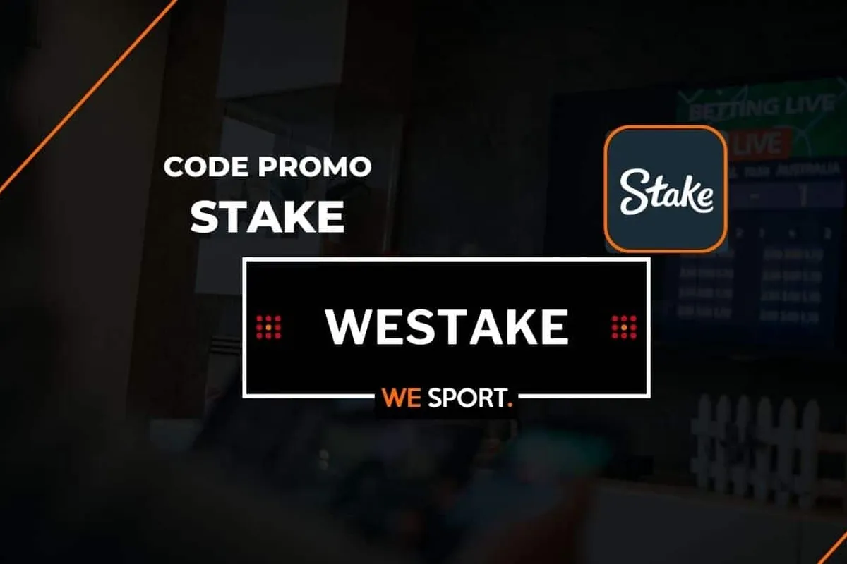 Code promo Stake illustrant les offres de bonus